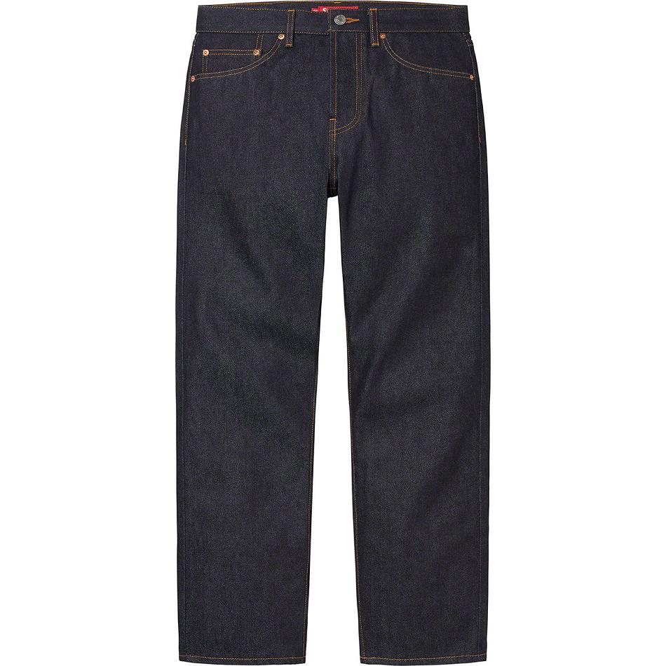 Pantalones Supreme Rigid Slim Jean Negras | CL436IS