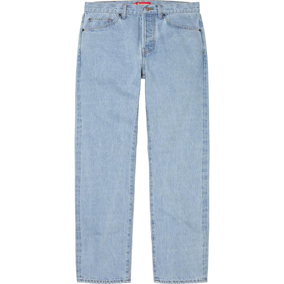 Pantalones Supreme Stone Washed Slim Jean Azules | CL435UT