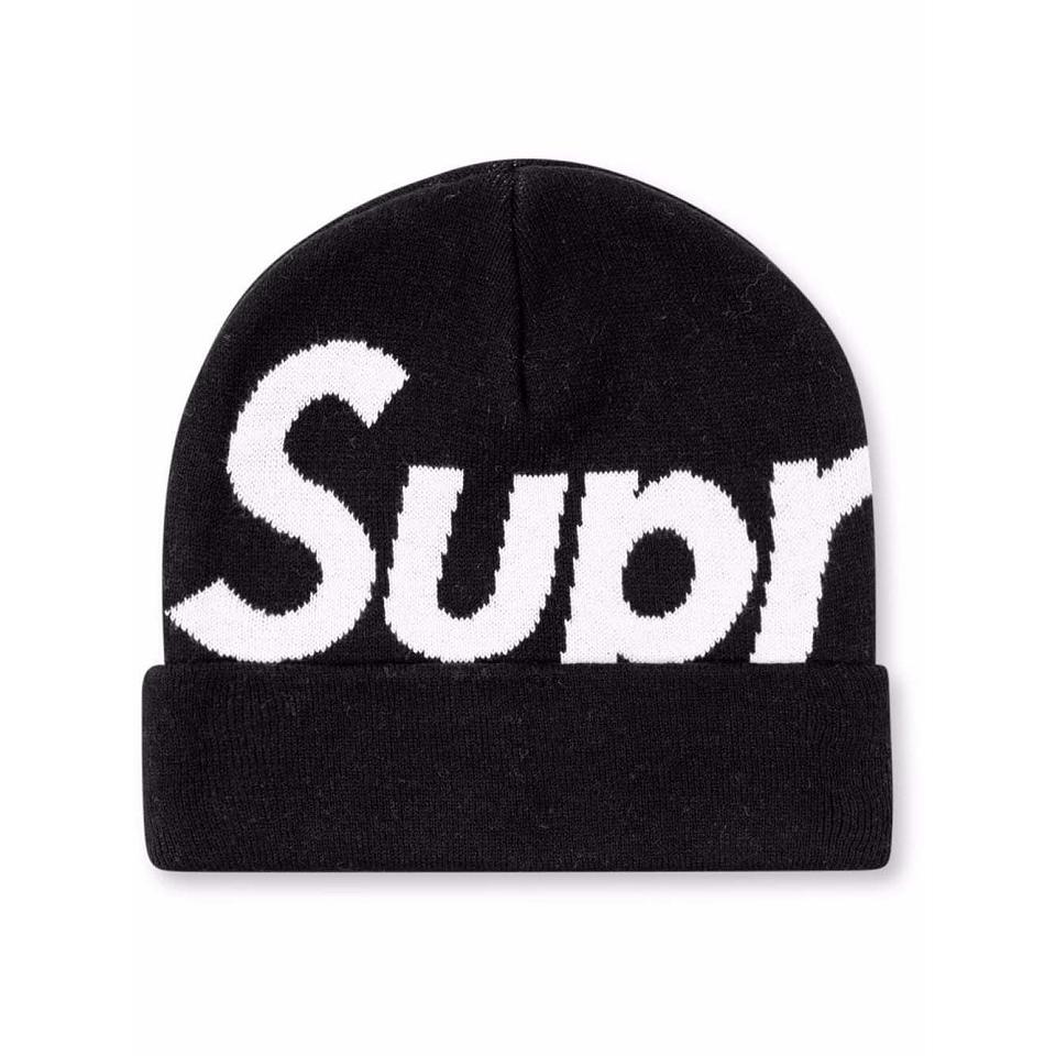 Sombreros Supreme Big Logo Beanie Negras | CL111XF