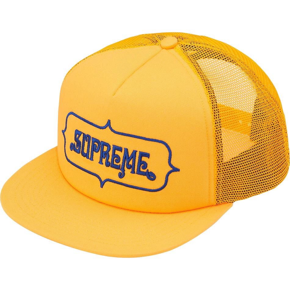 Sombreros Supreme Highest Mesh Back 5-Panel Amarillo | CL131GL