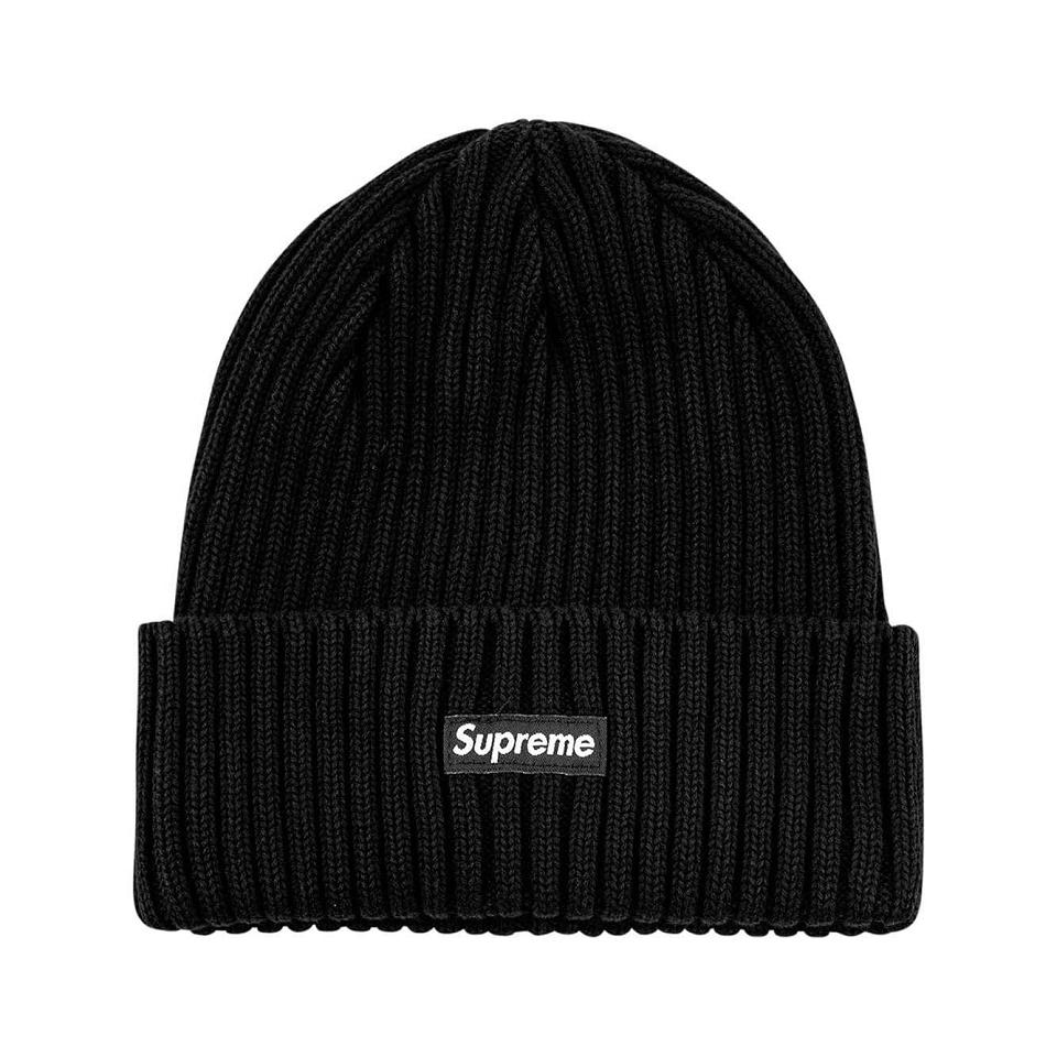 Sombreros Supreme Overdyed Logo Beanie Negras | CL108KI