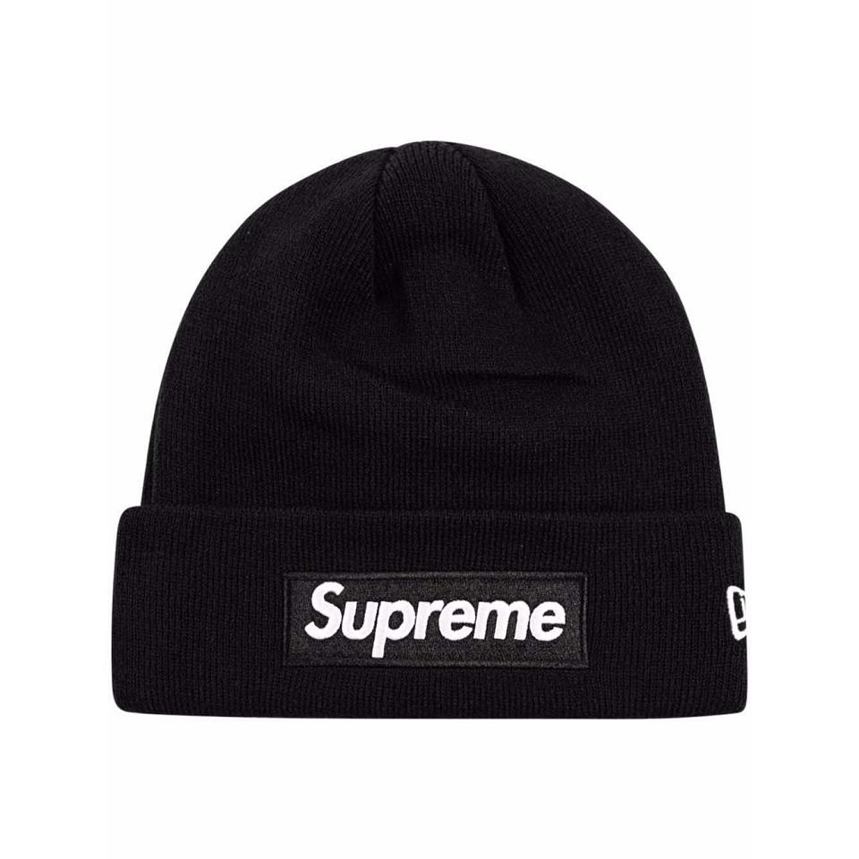 Sombreros Supreme x New Era Box Logo Beanie Negras | CL106HK