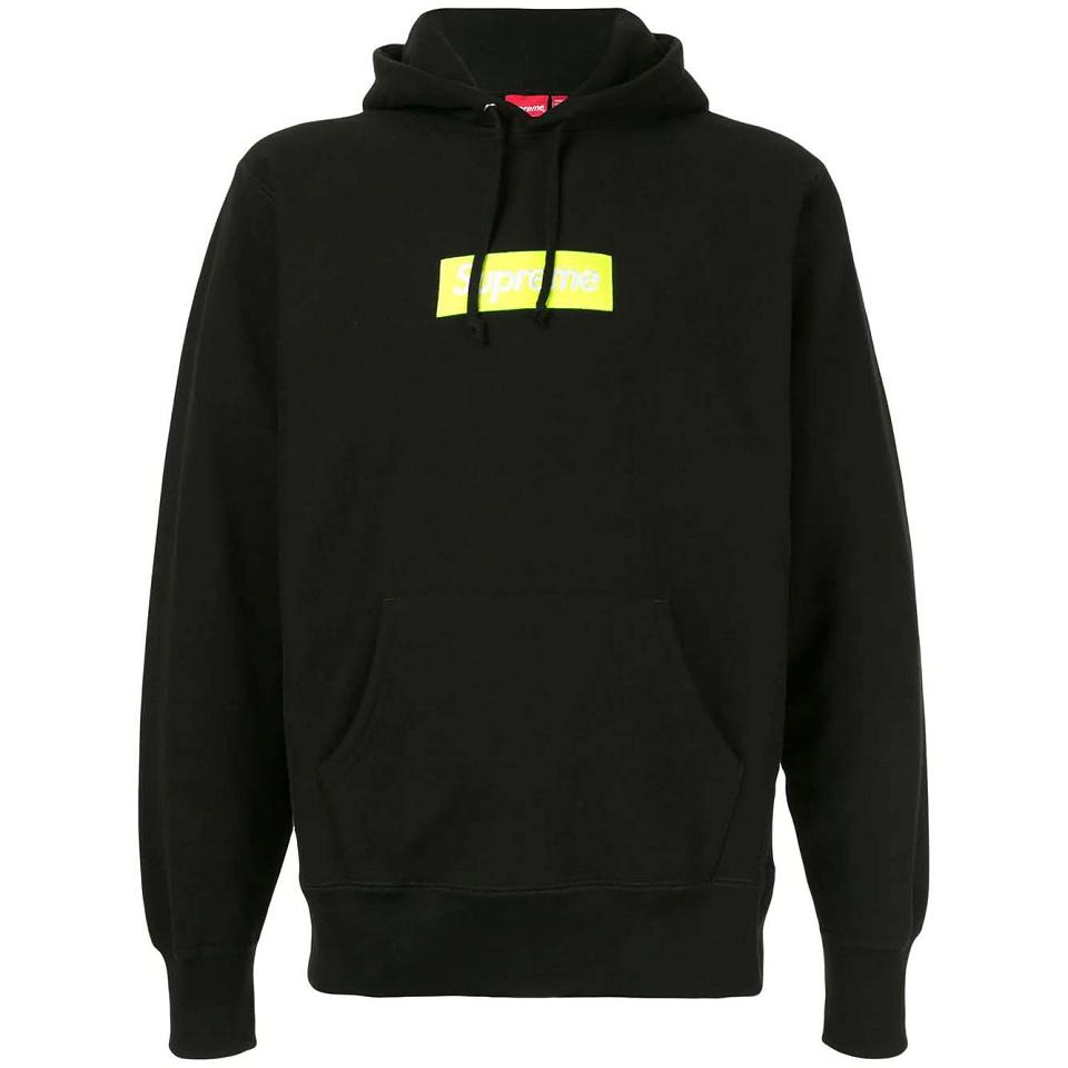 Sudaderas Supreme Box Logo Amarillo | CL271NB