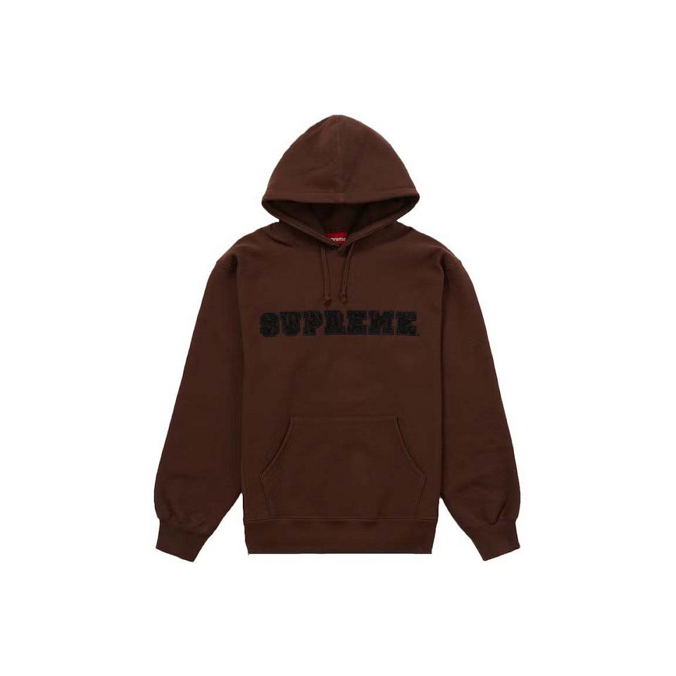 Sudaderas Supreme Encaje Encapuchado Marrones | CL266ZG