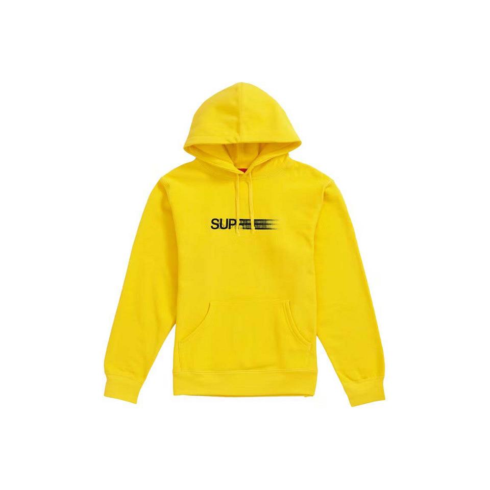 Sudaderas Supreme Motion Logo Encapuchado Amarillo | CL264KI