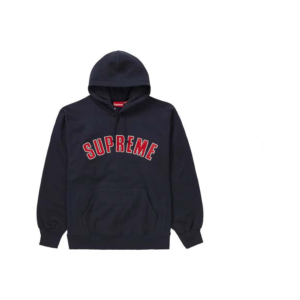 Sudaderas Supreme Pearl Logo Encapuchado Negras | CL261GL