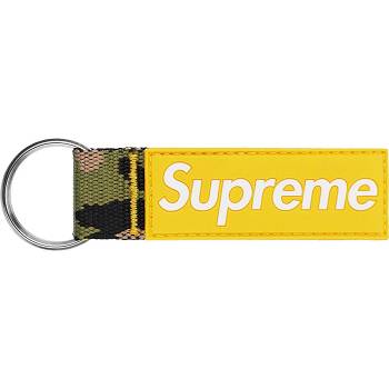 Accesorios Supreme Webbing Keychain Amarillo | CL181DN