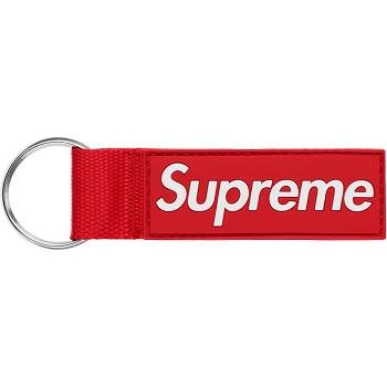 Accesorios Supreme Webbing Keychain Rojas | CL183GL