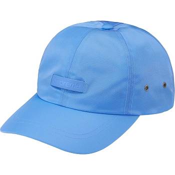 Sombreros Supreme Cuero Patch 6-Panel Azules | CL120RW