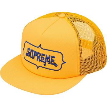 Sombreros Supreme Highest Mesh Back 5-Panel Amarillo | CL131GL