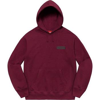 Sudaderas Supreme Fiend Encapuchado Burdeos | CL290KI